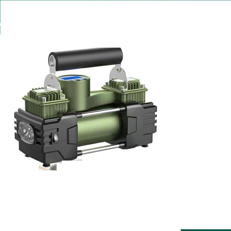 Car air pump air pump car portable tire pump car double cylinder electric air pump