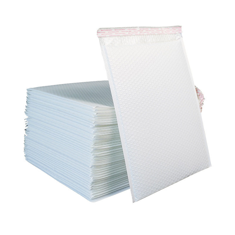 Composite Pearlescent Film Bubble Envelope Express Packaging Bag Waterproof Bubble Bag Clothing Book Packaging Self-Sealing