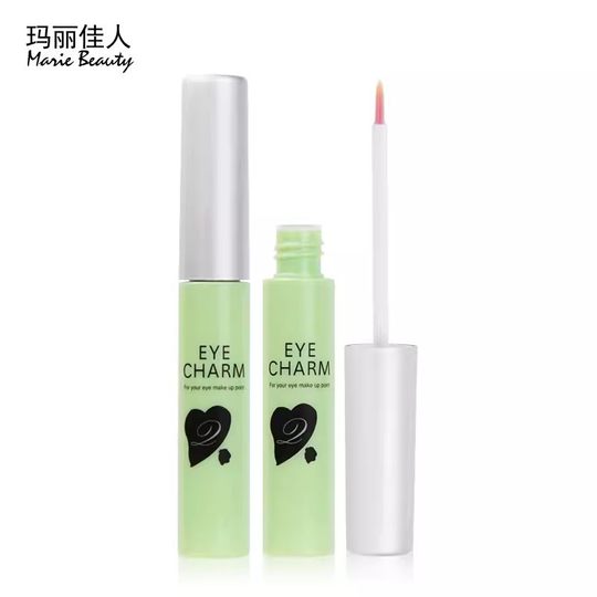 False Eyelash Glue Mary Beauty Small Green Glue Double Eyelid Paste Transparent White Glue Adhesive Lasting Disposable Eyelash Glue