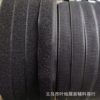 Wholesale black polyester Velcro color clothing bags with bristle Velcro tape white hook wool nylon Velcro
