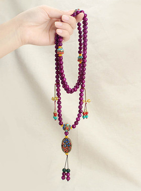 复古幸运石玉石百搭时尚女