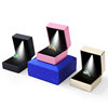 Creative Led Light Jewelry Box Ring Box Pendant Necklace Bracelet Box Spotlight Jewelry Box Lighting Jewelry Packaging Box