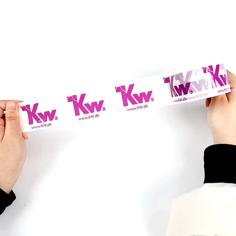 Transparent Tape, Batch Customization, Express Logistics, E-Commerce Delivery Tape, Transparent Sealing and Packaging Tape Paper