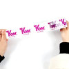 Transparent Tape, Batch Customization, Express Logistics, E-Commerce Delivery Tape, Transparent Sealing and Packaging Tape Paper