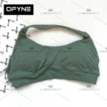 Pistachio green-halter + shorts suit