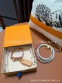 White color collar + rope large size