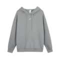 Gray Terry# F006 double hat sweater