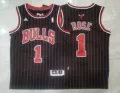 1 black and red stripes