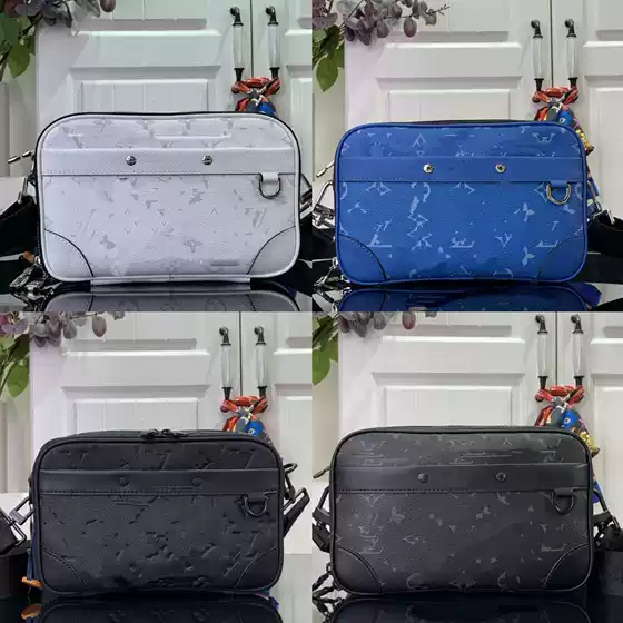 Cross-Border Men's Trendy Brand 2025 Crossbody Bag Men's Bag Fashion New Single Shoulder Trendy Versatile Crossbody Bag Single Shoulder Bag