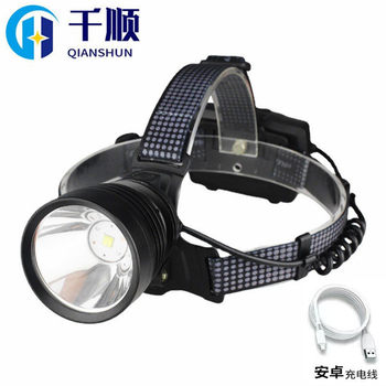 Cross-border fixed-focus headlight P70 high-light headlight charging long-range P50 head-mounted flashlight outdoor high-power miner's lamp