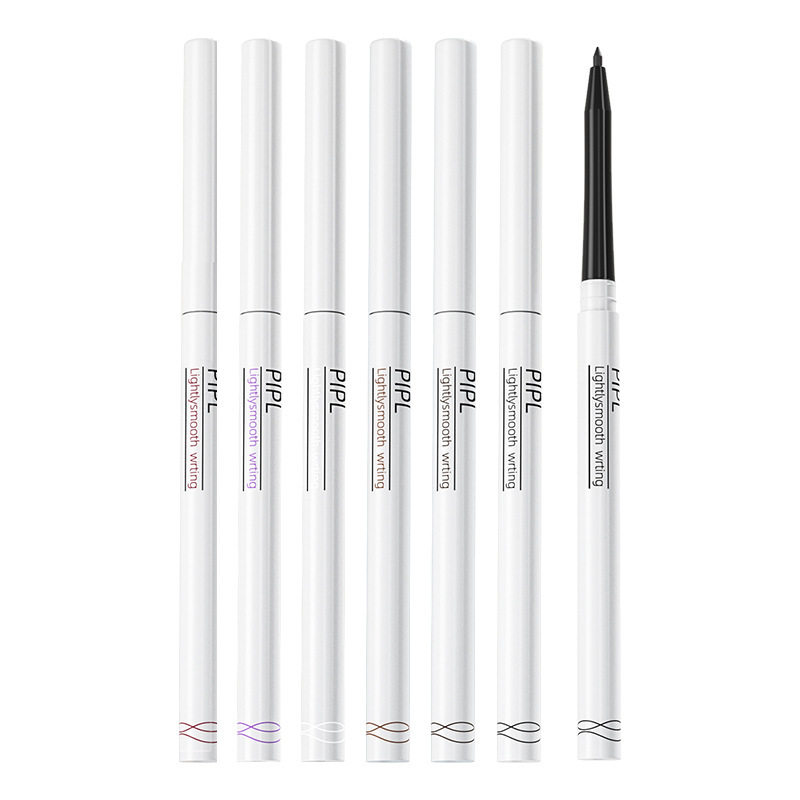 Lusun Pipl Eyeliner Gel Pen Is Waterproof, Does Not Smudge, Is Sweat-Proof, Does Not Smudge, Is Extremely Fine, Suitable for Beginners and Students, Colorful Eyeliner Pen