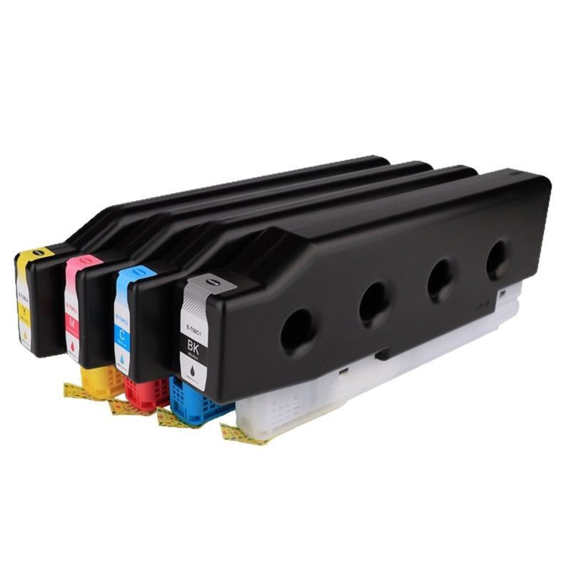 T08C1-T08C4 compatible ink cartridge AM-C5000a C6000a printer pigment ink box with chip