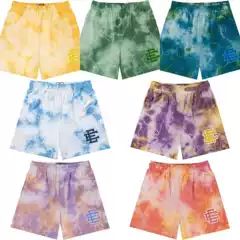 New EE casual shorts men's fitness muscle training running pants mesh sports European and American fashion brand manufacturers direct supply