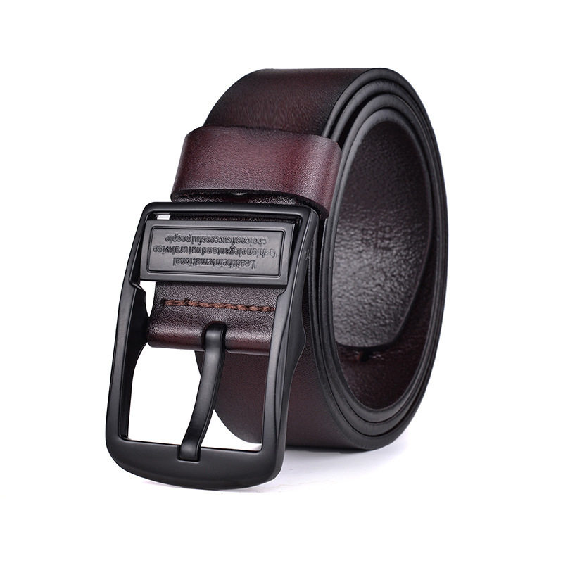 ブラックバックル(オールドスタイルレザー)コーヒー色