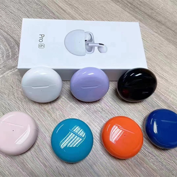 新品Pro6蓝牙耳机J6真无线立体音 TWS游戏耳机 - 图1