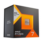 Подходит для игрового процессора AMD Ruilong 7 7800X3D с 8-ядерным процессором с 16 потоками и частотой до 5 ГГц в коробочном исполнении