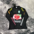[black] brazilian half-zip training uniform