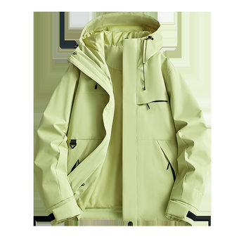 2025 New Three-Proof Jackets for Men and Women, Sports Outdoor Mountaineering Windproof and Waterproof Jackets