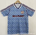 1990-92 season manchester united away game