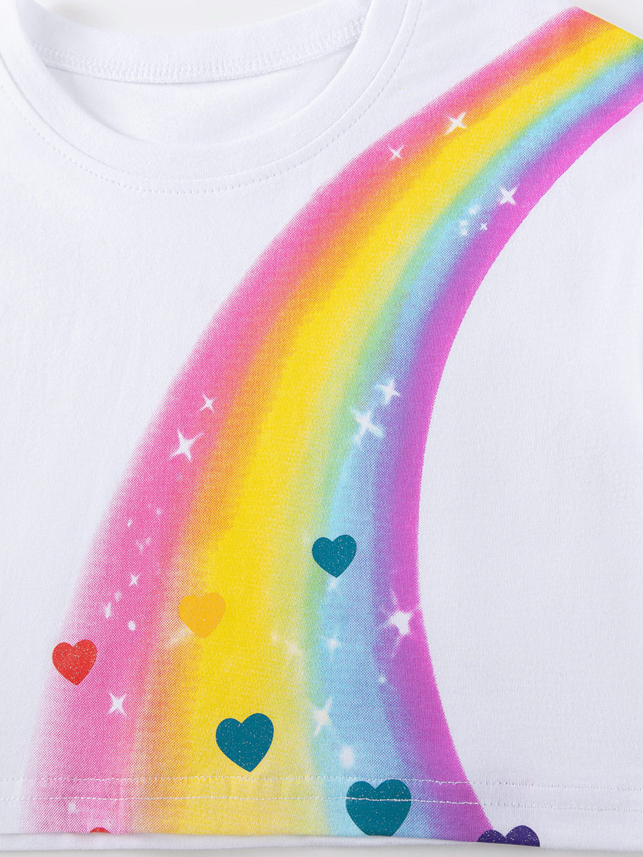 Girls' Summer Stylish Set, Style Mesh Dress Outfit, Cute Baby Wear