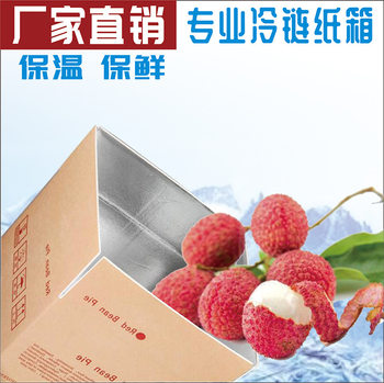 Aluminum Foil Insulated Box Carton/Food Refrigeration and Preservation/Fresh Meat and Fruit