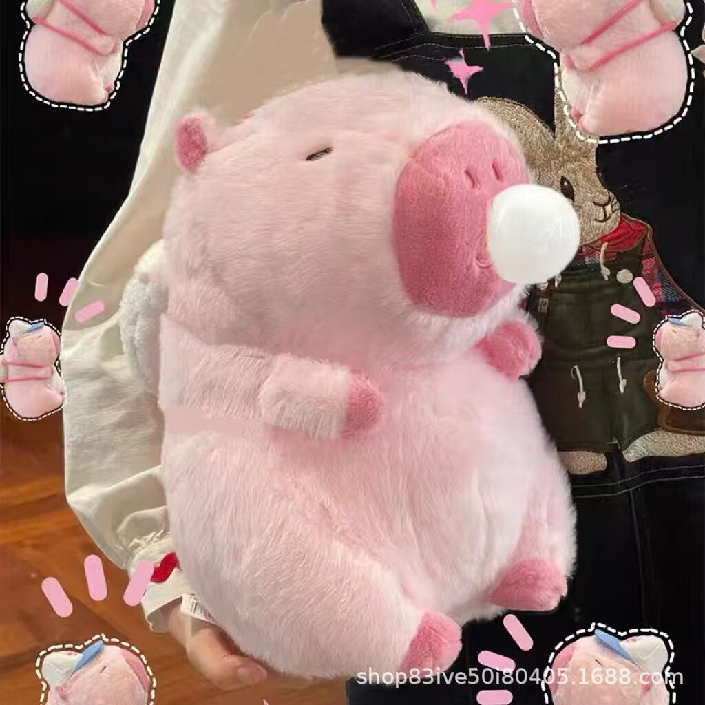 婚礼手抛娃娃8寸毛绒玩具公仔抓机娃娃定制logo