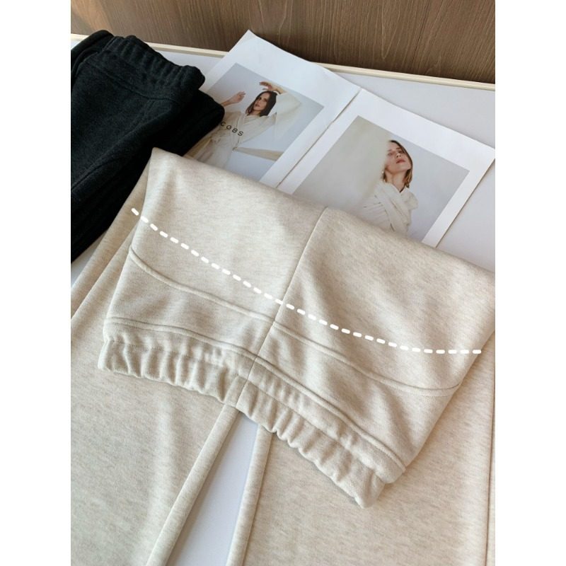 大王直筒神裤~气质显腿直舒适松紧腰抽绳休闲裤女早春新款,淘宝优惠券,粉丝福利购,淘宝优惠卷