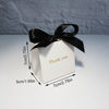Cross-border new high-grade Thank you candy box bronzing multi-color small gift packaging box wedding party gift box