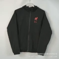 2627 hooded windbreaker liverpool black [all black model]