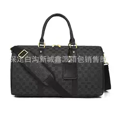Tide Fan Chessboard Large Capacity Outdoor Sports Travel Bag Cross-border Fashion Travel Backpack Item No. 6003