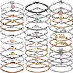 Pandora base chain ladies bracelet crown zircon cartoon snake bone bracelet DIY bracelet spot wholesale