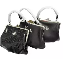 [High Quality] Small Crossbody Phone Bag for Women 2025 New Niche Design Kiss Lock Dumpling Bag