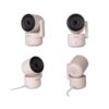 Graffiti WiFi Smart Home Indoor PTZ 4MP Smart Security Camera Infrared Night Vision Motion Monitor