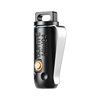Laitaihui Mini Flashlight Super Bright LED Stainless Steel Keychain Portable Mini Waterproof Pocket Flashlight