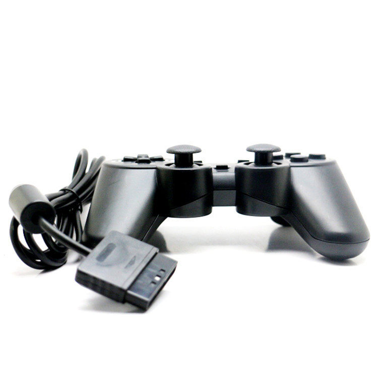 Factory direct supply PS2 vibration gamepad PS2 gamepad wired single vibration P2 wired gamepad