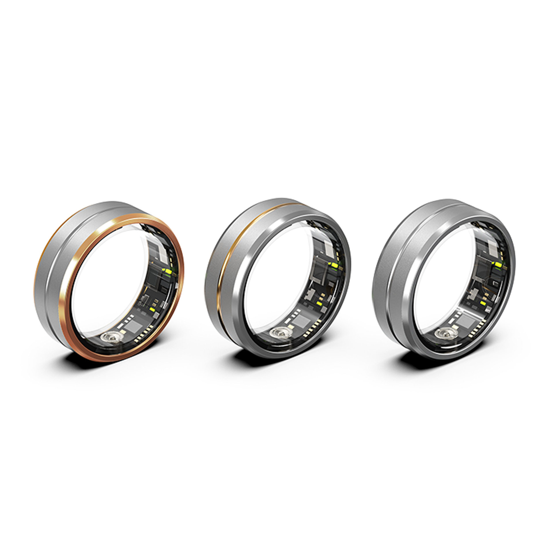 Smart Ring Sr02/Sports Fitness Heart Rate Blood Oxygen Sleep Tracking Monitoring/Stainless Steel Waterproof Factory Wholesale