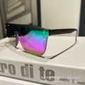 Black frame colorful print