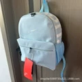 Light blue white label