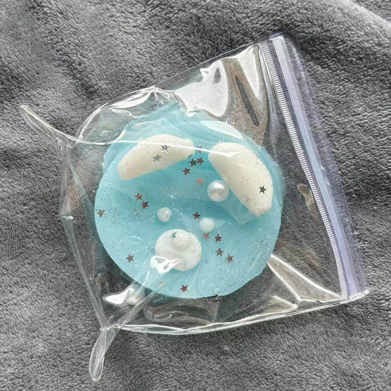 ケーキベア【オーシャンブルー】