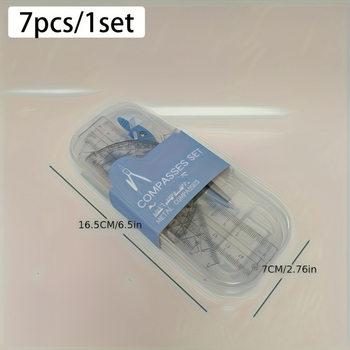 Writing Instruments Correction Supplies Exam Grade Compass Set with Color