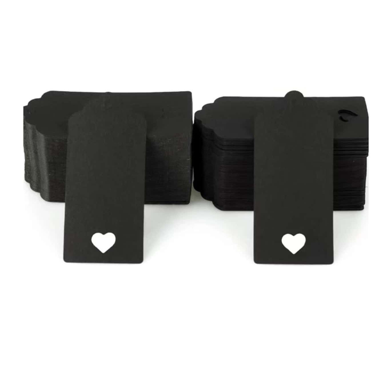 Cross-border factory goods cowhide Red Black White Valentine's Day love tag baby party birthday tag wholesale