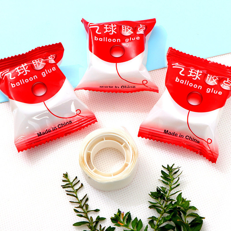 Balloon dispensing glue point granular adhesive double-sided adhesive dot adhesive non-trace adhesive movable 100 point wedding party supplies