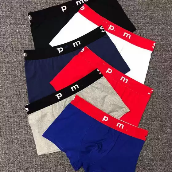 Foreign trade fashion brand student breathable men's pants SUP men's underwear men's underwear cotton men's boxer underwear