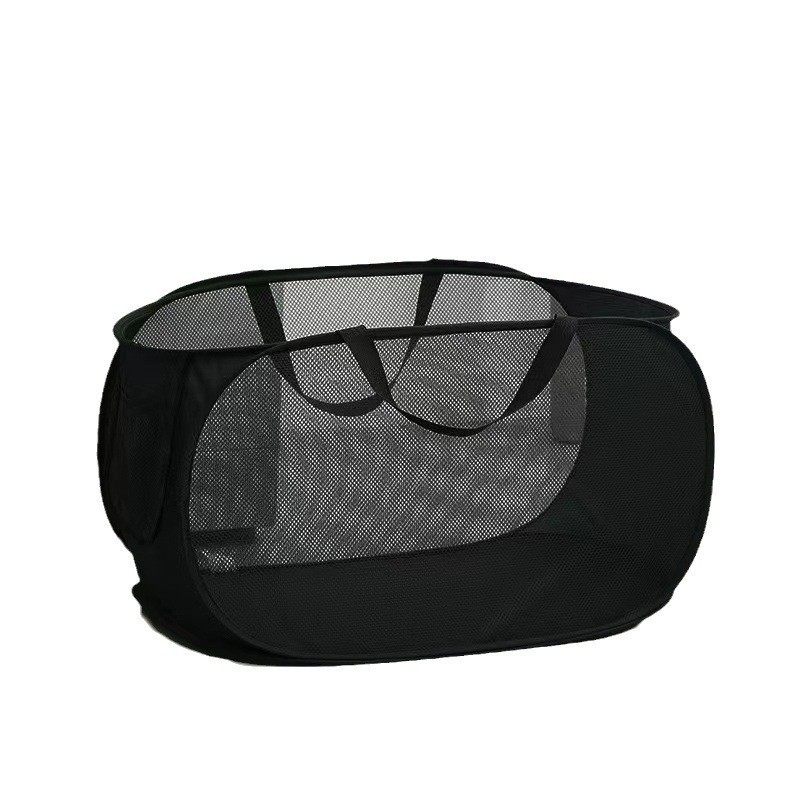 Hot-Selling Product from the Source Factory: Foldable Laundry Basket, Cross-Border Bestseller, Bathroom and Bedroom Storage Basket, Portable Laundry Hamper Wholesale