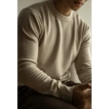Light flower apricot [round neck]