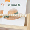 Cross-Border Solid Wood Children's Room Picture Book Shelf Multi-Layer Children's Picture Book Storage Rack Wall-Mounted Bookshelf