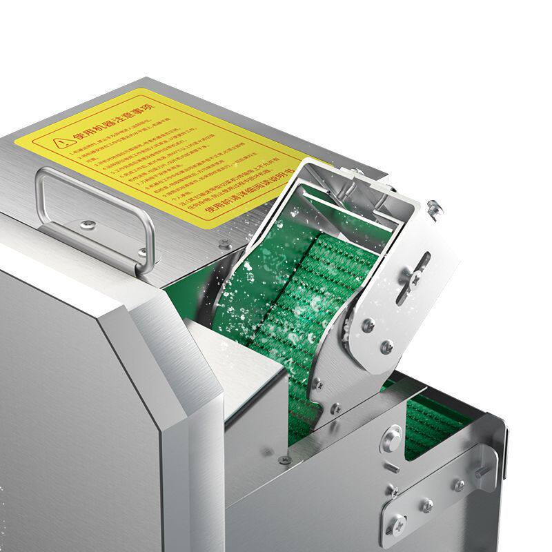 Small Commercial Vegetable Cutter Multifunctional Onion, Leek, Sauerkraut, and Chili Slicer Automatic Potato Slicer and Shredder