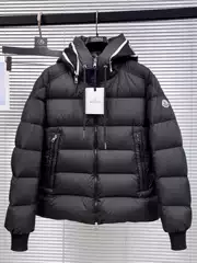 25Fw Mengjia High Version Hooded Letter Printed Cotton Couple Winter Thickeneded Warm Casual Jacket Jacket