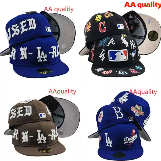 Cross-Border Trendy Street-Style Baseball Cap, High-Quality American-Style Reverse-Wear Hip-Hop Hat, Youth Street Dance Large Head Circumference Flat-Brimmed Hat