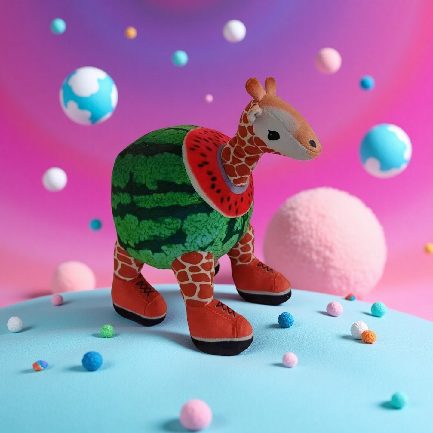 跨境新品tung tung tung sahur 鲨鱼山海经恶搞毛绒玩具娃娃公仔